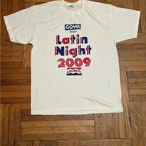 Anvil Goya Latin Night 2009 White Short Sleeve Tee